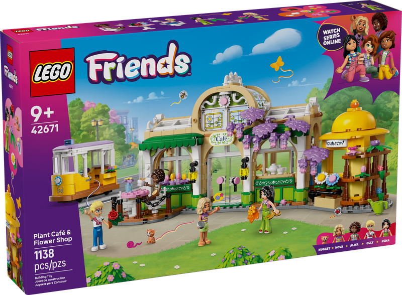 LEGO® FRIENDS - Plant Café &amp; Flower Shop
