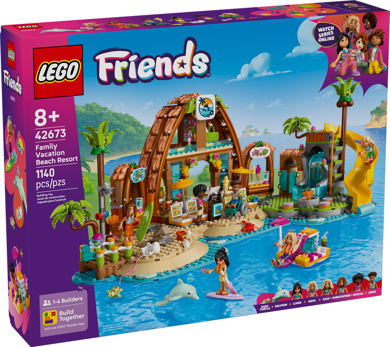 LEGO® FRIENDS - Family Vacation Beach Resort