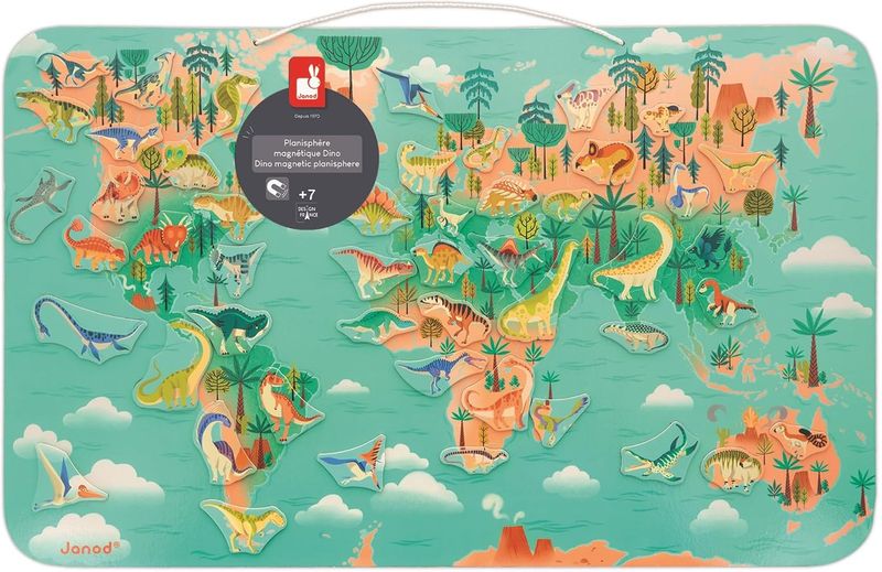 Dinosaur Magnetic Planisphere