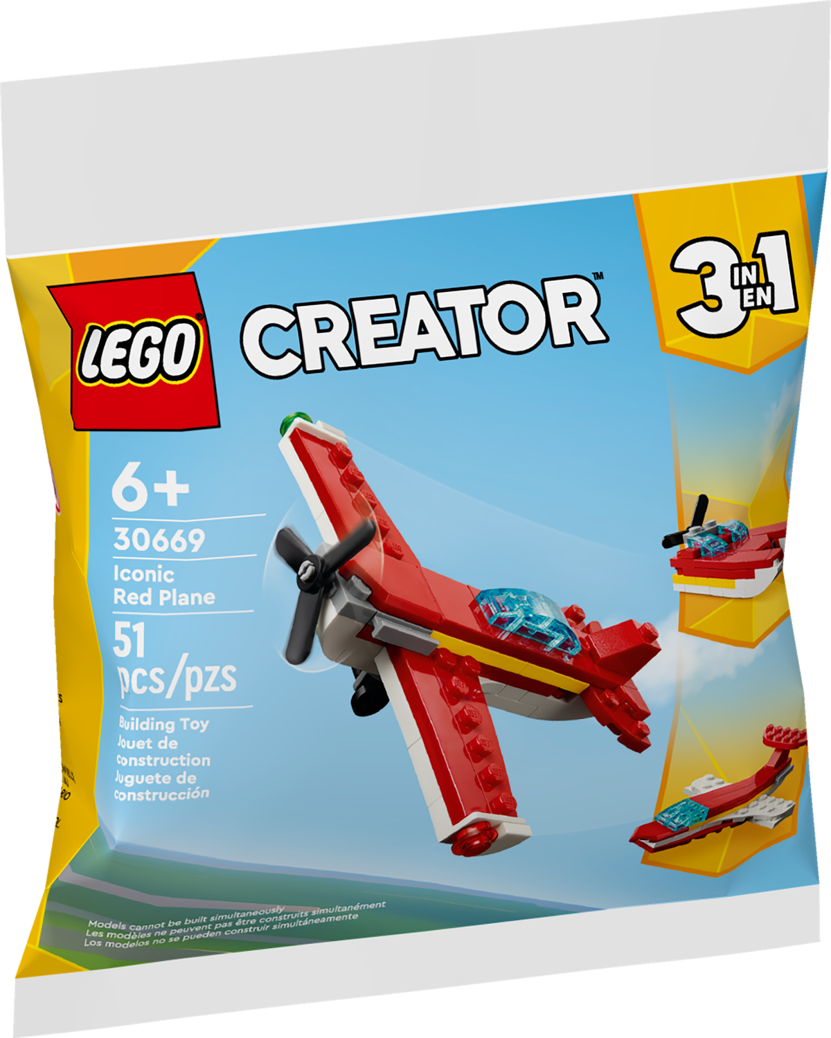 LEGO® CREATOR - Iconic Red Plane