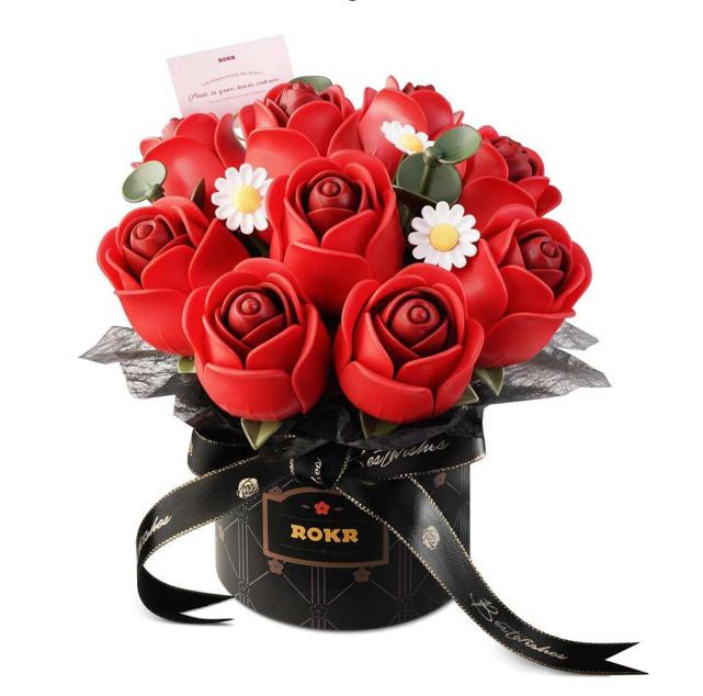 ROKR - Red Rose Bouquet 3D Puzzle