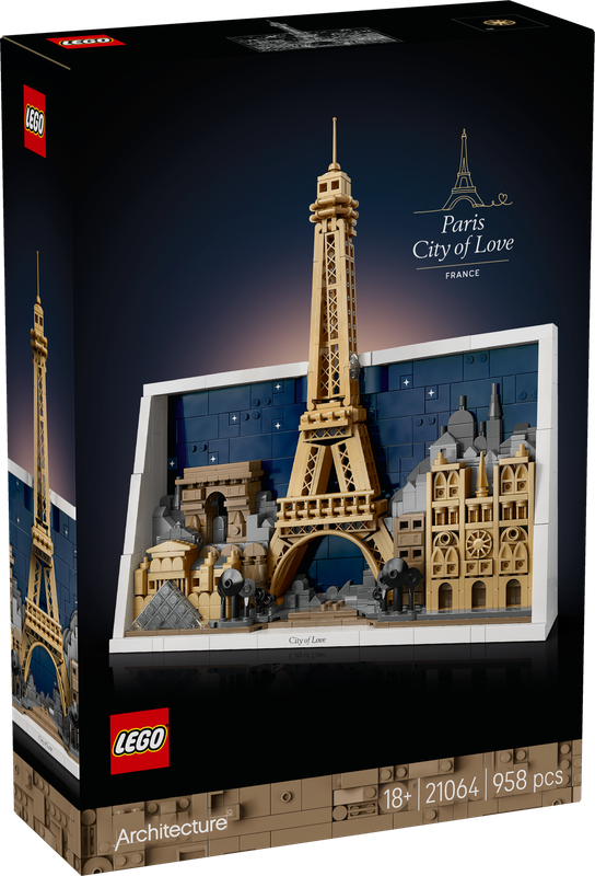 LEGO® ARCHITECTURE - Paris – City of Love