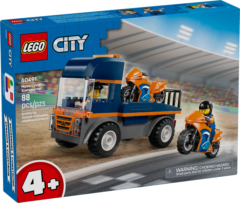 LEGO® CITY - Motorcycle Transporter
