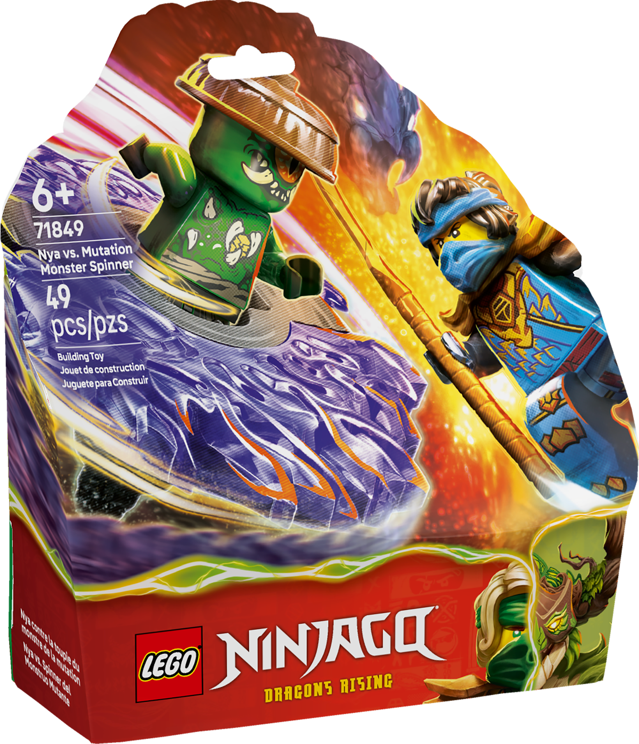 LEGO® NINJAGO - Nya vs. Mutation Monster Spinner