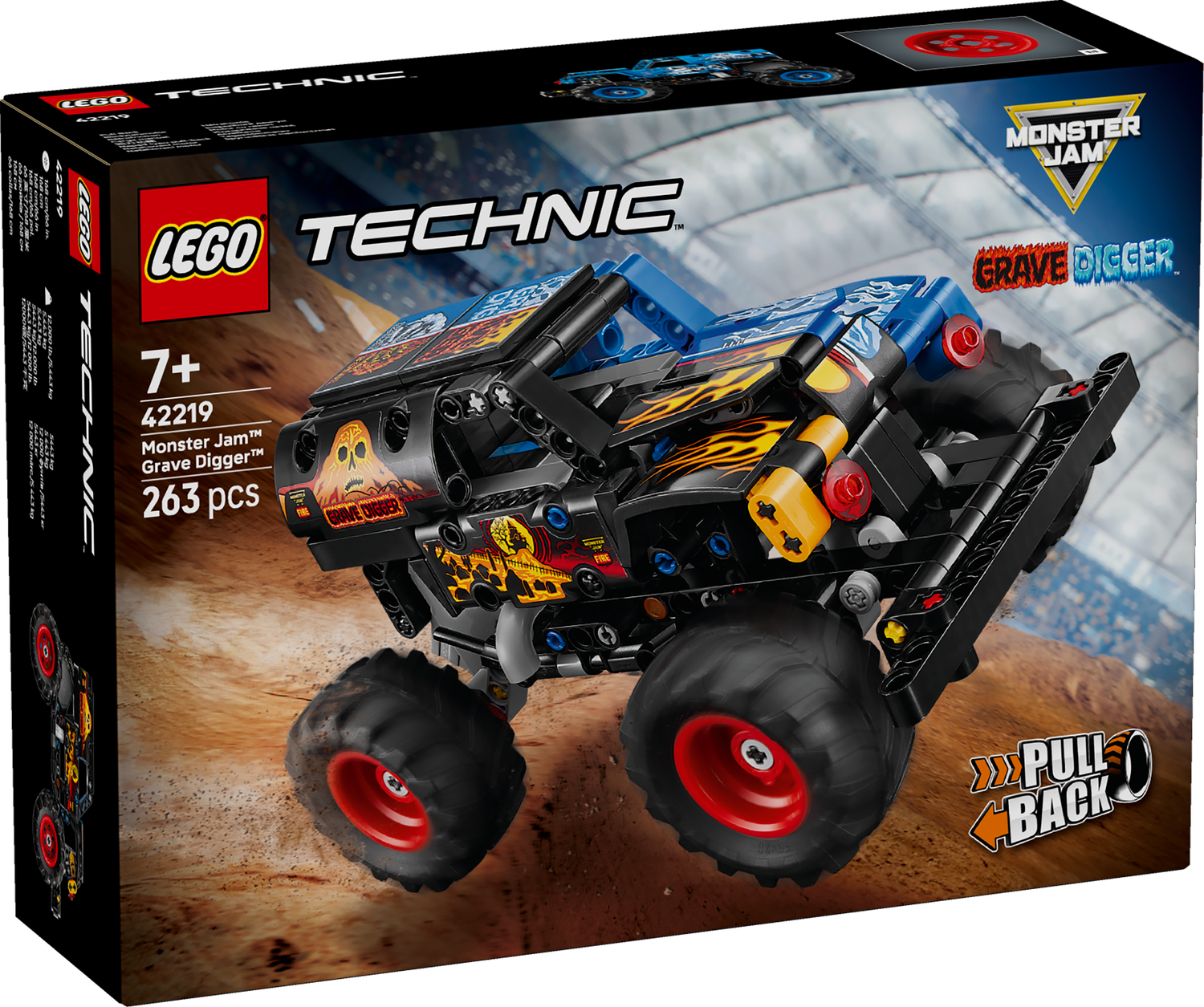 LEGO® TECHNIC - Monster Jam™ Grave Digger™ Fire and Ice