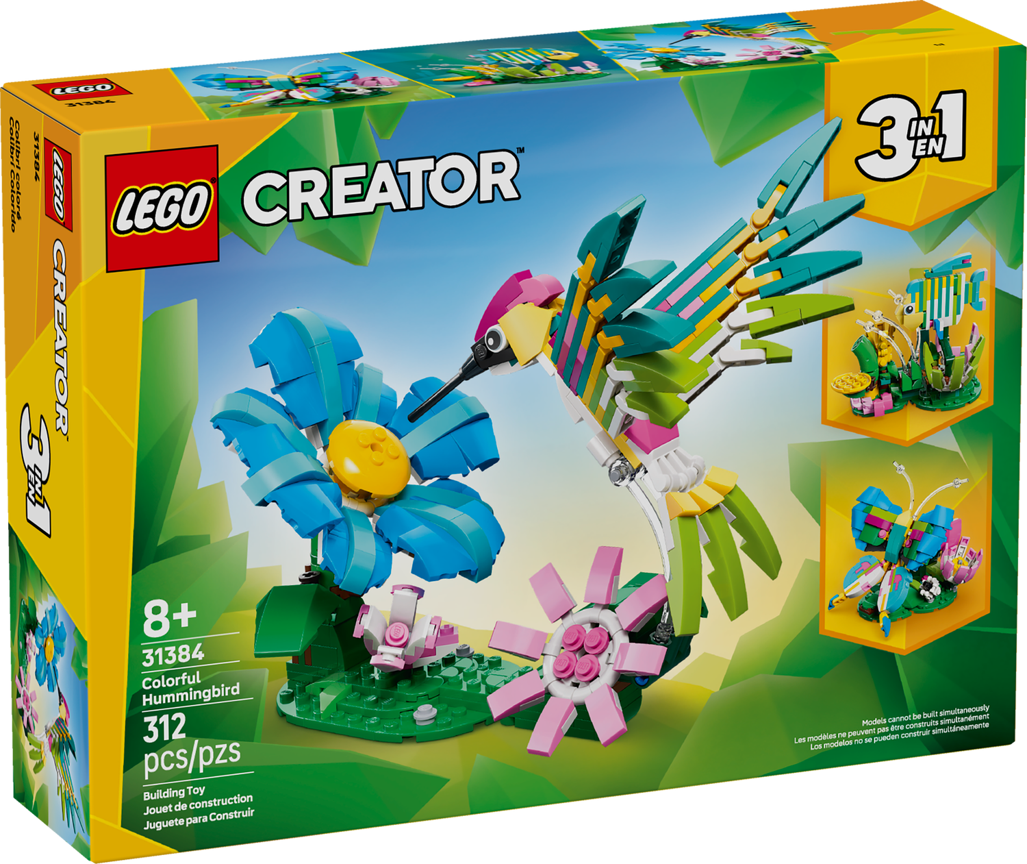 LEGO® CREATOR - Wild Animals: Colorful Hummingbird
