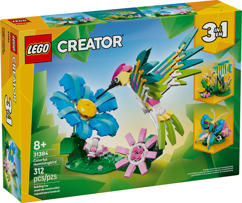 LEGO® CREATOR - Wild Animals: Colorful Hummingbird