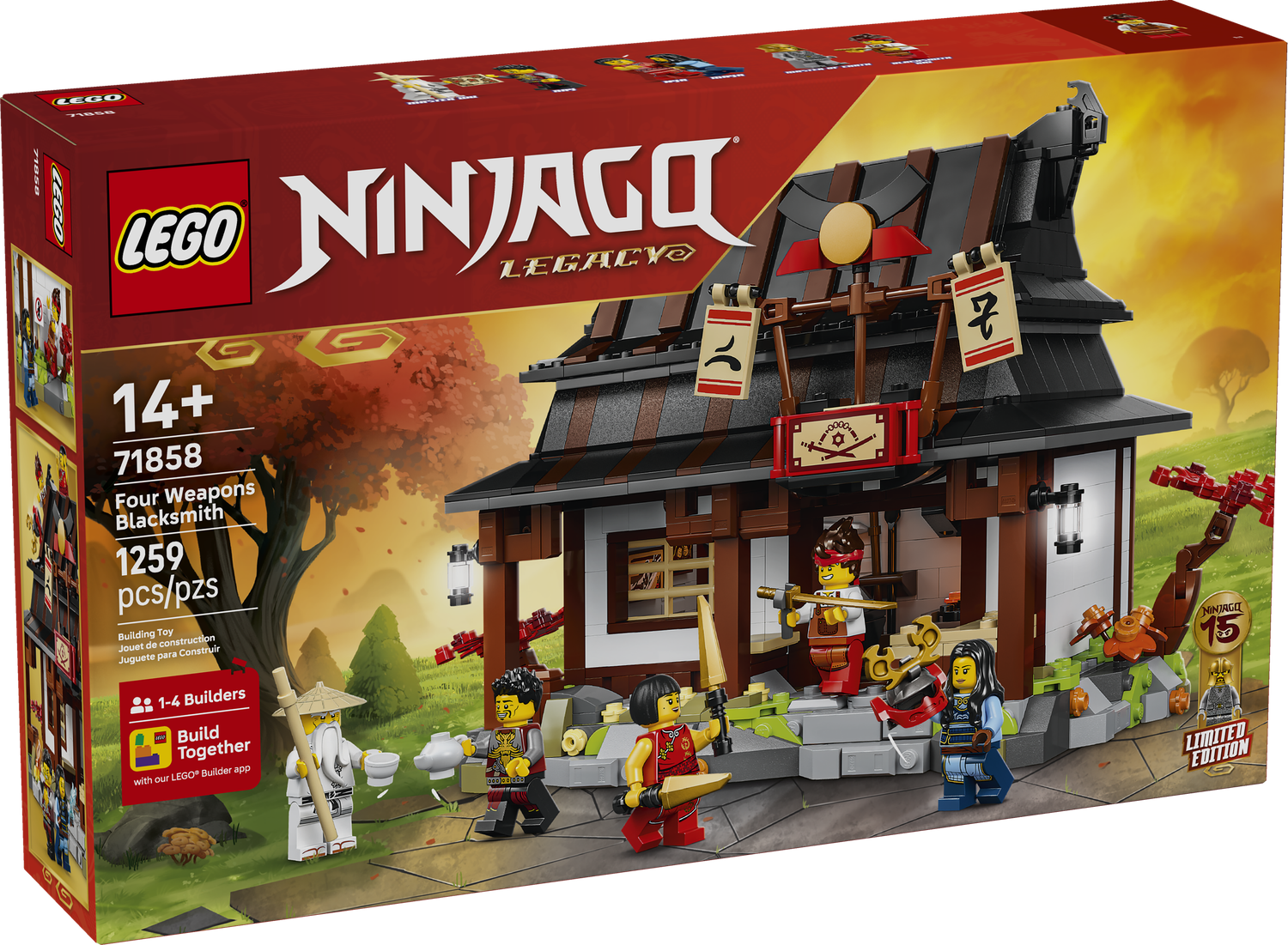LEGO® NINJAGO - Four Weapons Blacksmith 15th Anniversary