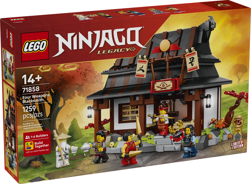 LEGO® NINJAGO - Four Weapons Blacksmith 15th Anniversary