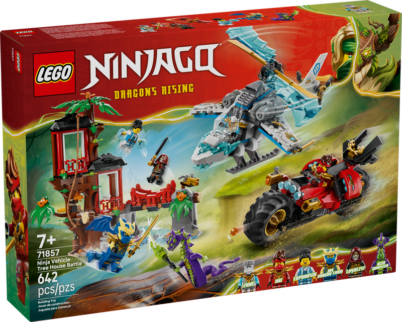 LEGO® NINJAGO - Ninja Vehicle Tree House Battle