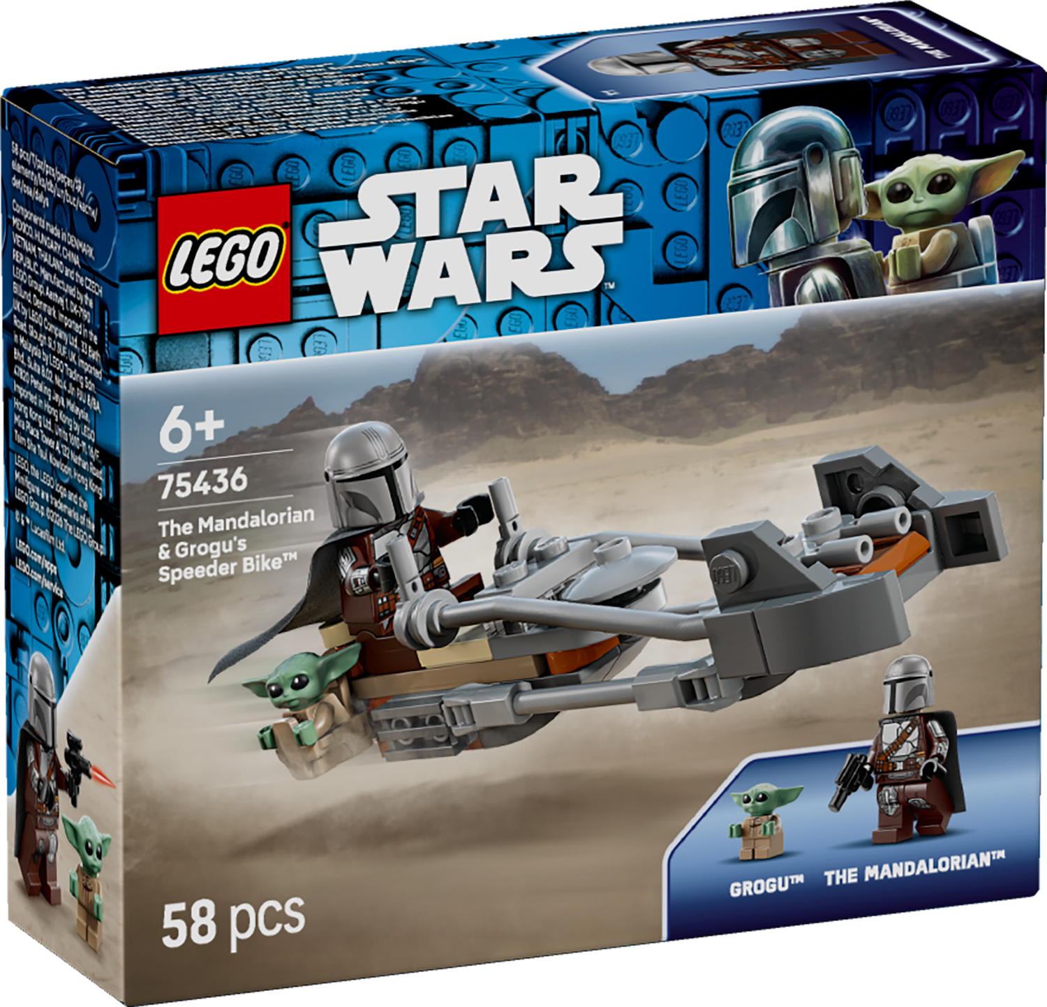 LEGO® STAR WARS - The Mandalorian &amp; Grogu's Speeder Bike™