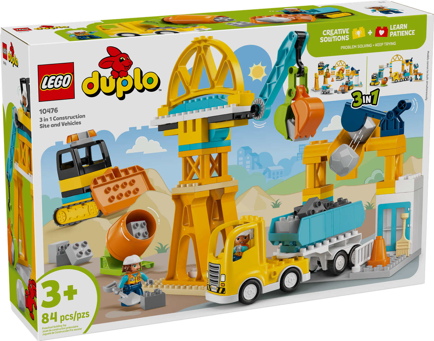 LEGO® DUPLO - 3 in 1 Construction Site and Vehicles