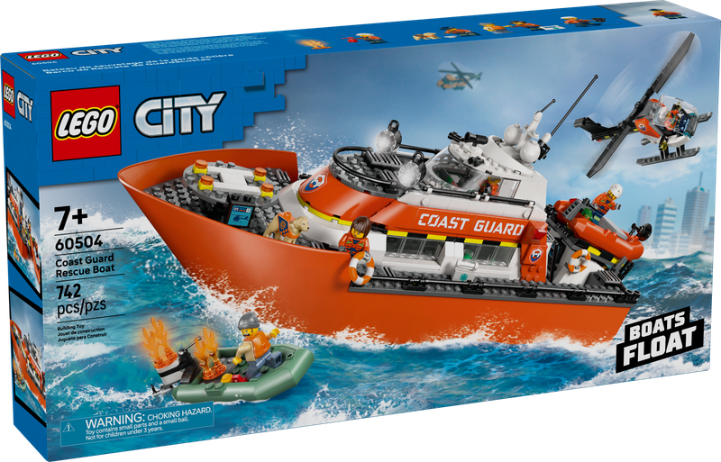 LEGO® CITY - Coast Guard Rescue Boat &amp; Helicopter