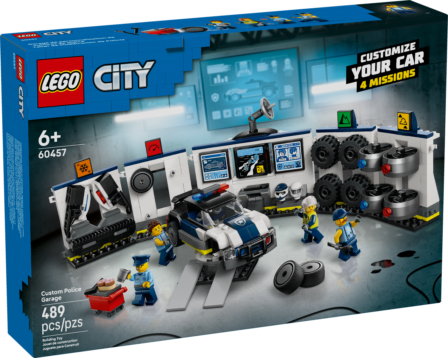LEGO® CITY - Custom Police Car Garage