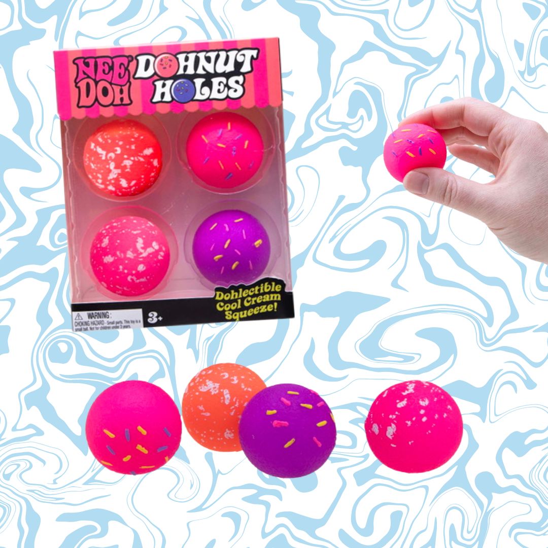 Nee Doh - Teenie 4pk - Dohnut Holes