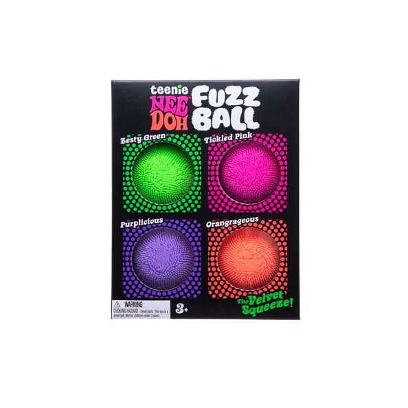 Nee Doh - Teenie 4pk - Fuzz Ball