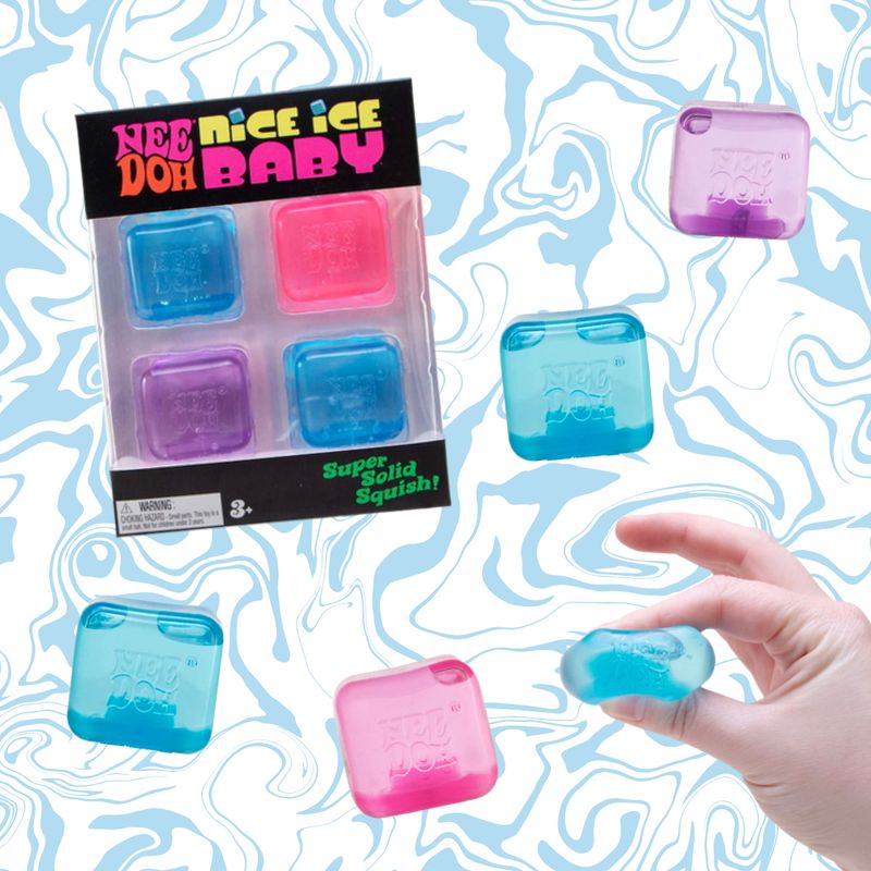 Nee Doh - Teenie 4pk - Nice Ice Baby