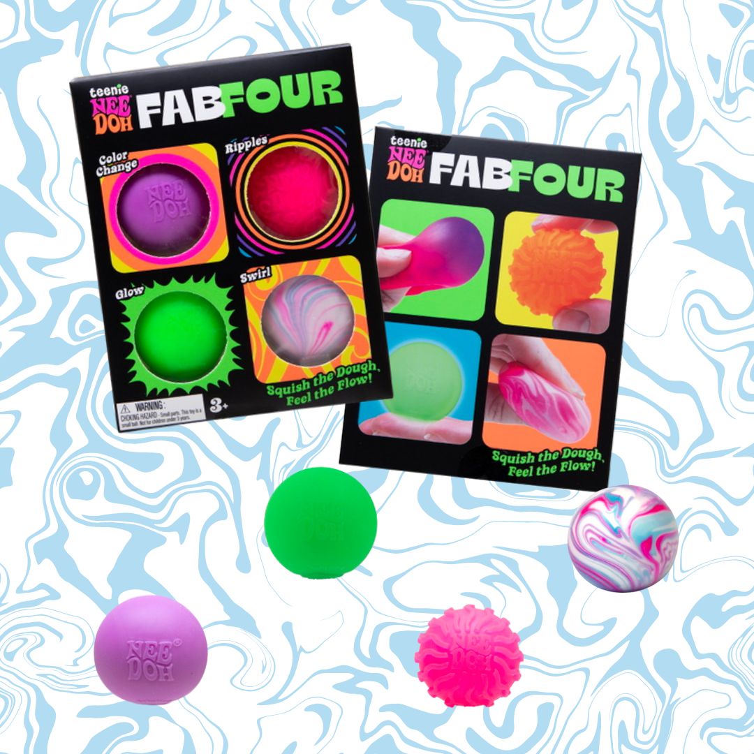 Nee Doh - Teenie 4pk - Fab Four