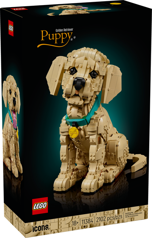 LEGO® IDEAS -  Golden Retriever Puppy