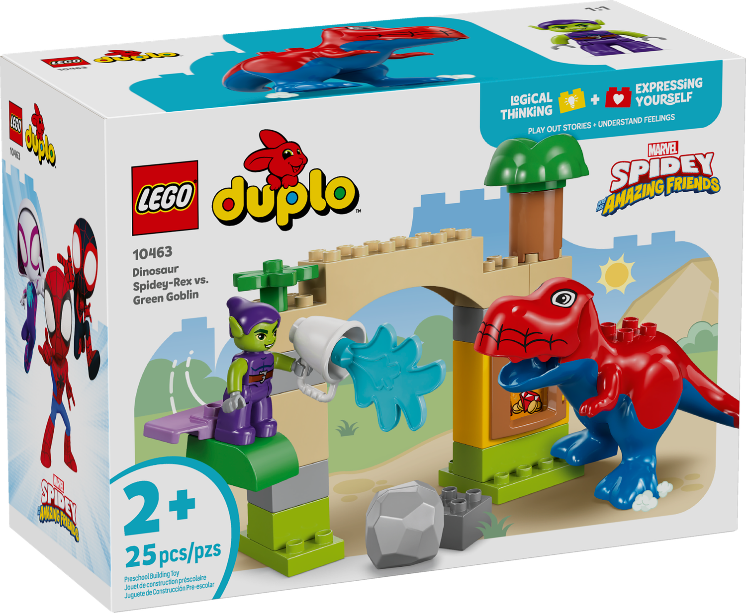 LEGO® MARVEL SPIDEY - Dinosaur Spidey-Rex vs. Green Goblin