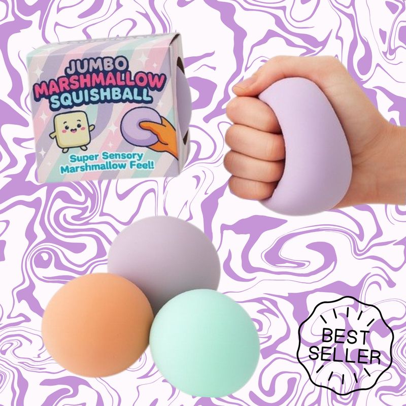 Marshmallow Dough Squish