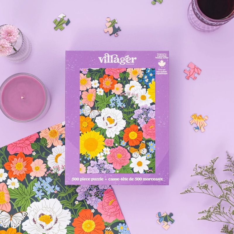500pc: Midnight Blooms