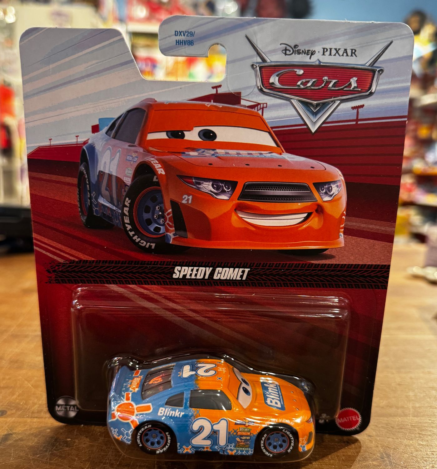 Pixar Cars - Single: Speedy Comet