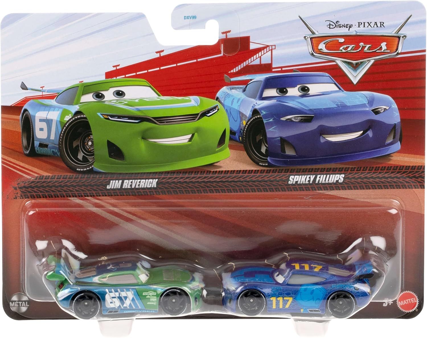 Pixar Cars - 2pk: Jim Reverick &amp; Spikey Fillups
