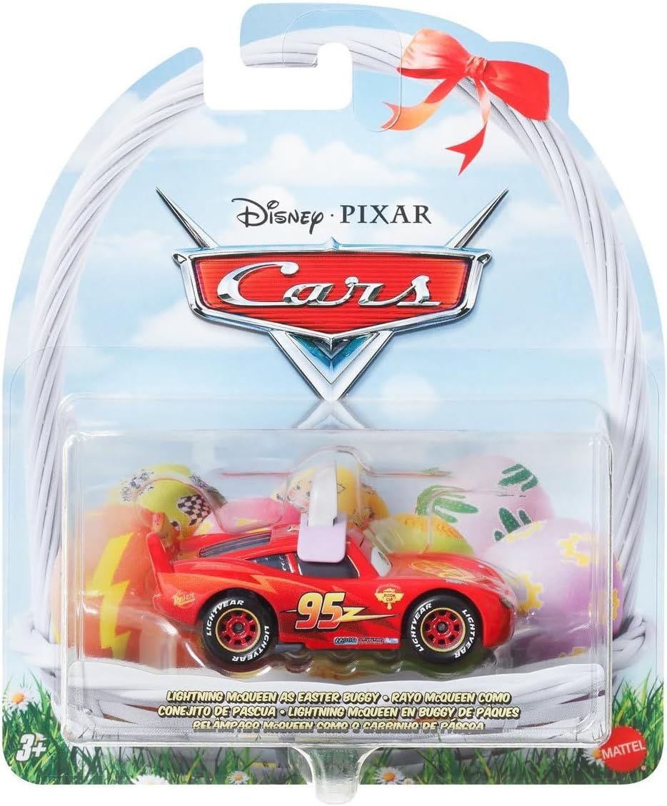 Pixar Cars - Easter: Lightning McQueen as Easter Buggy