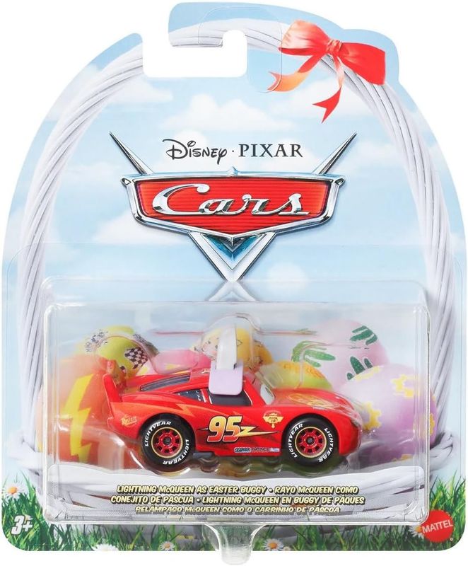 Pixar Cars - Easter: Lightning McQueen as Easter Buggy