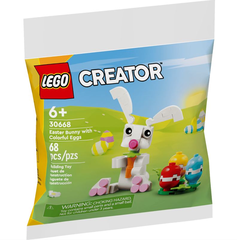 LEGO® COLLECTION - Easter Bunny with Colourful Eggs, Polybag