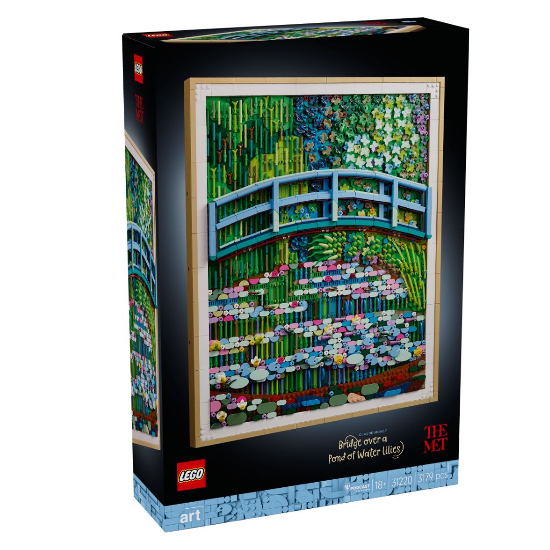 LEGO® ART - Claude Monet – Bridge over a Pond of Water Lilies