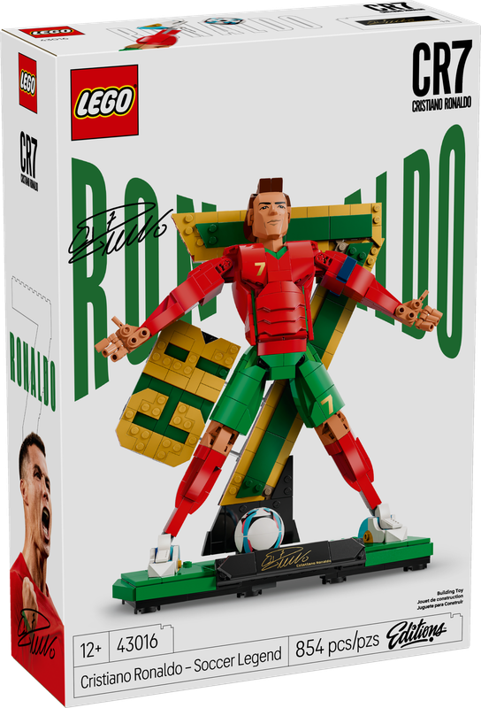 LEGO® EDITIONS - Cristiano Ronaldo – Soccer Legend