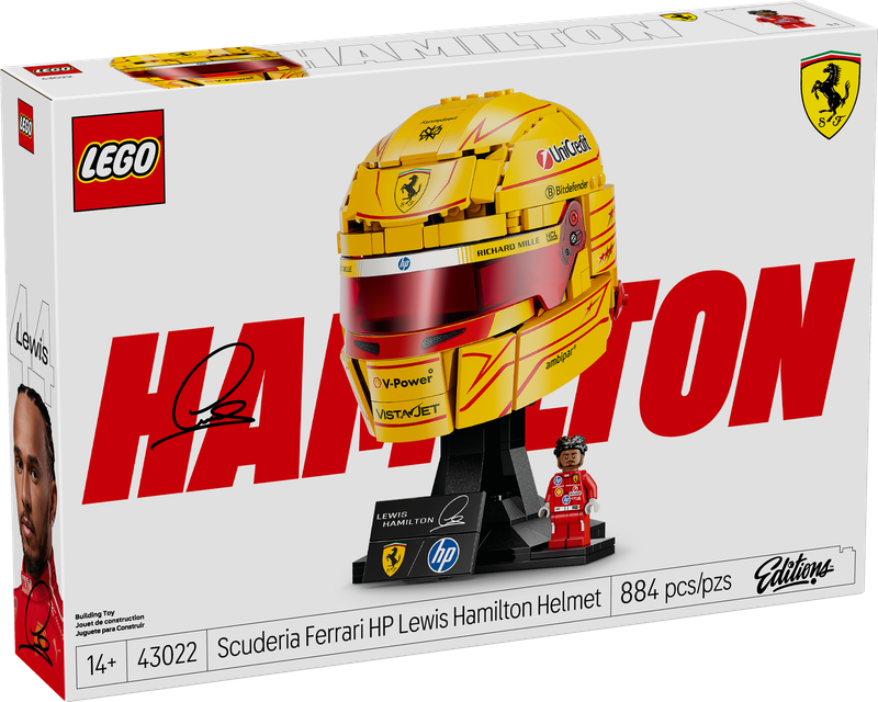 LEGO® EDITIONS - Scuderia Ferrari HP Lewis Hamilton Helmet