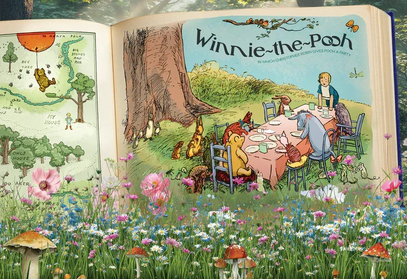 pooh-mammy 100pc: Once Upon a Time: Winnie the Pooh