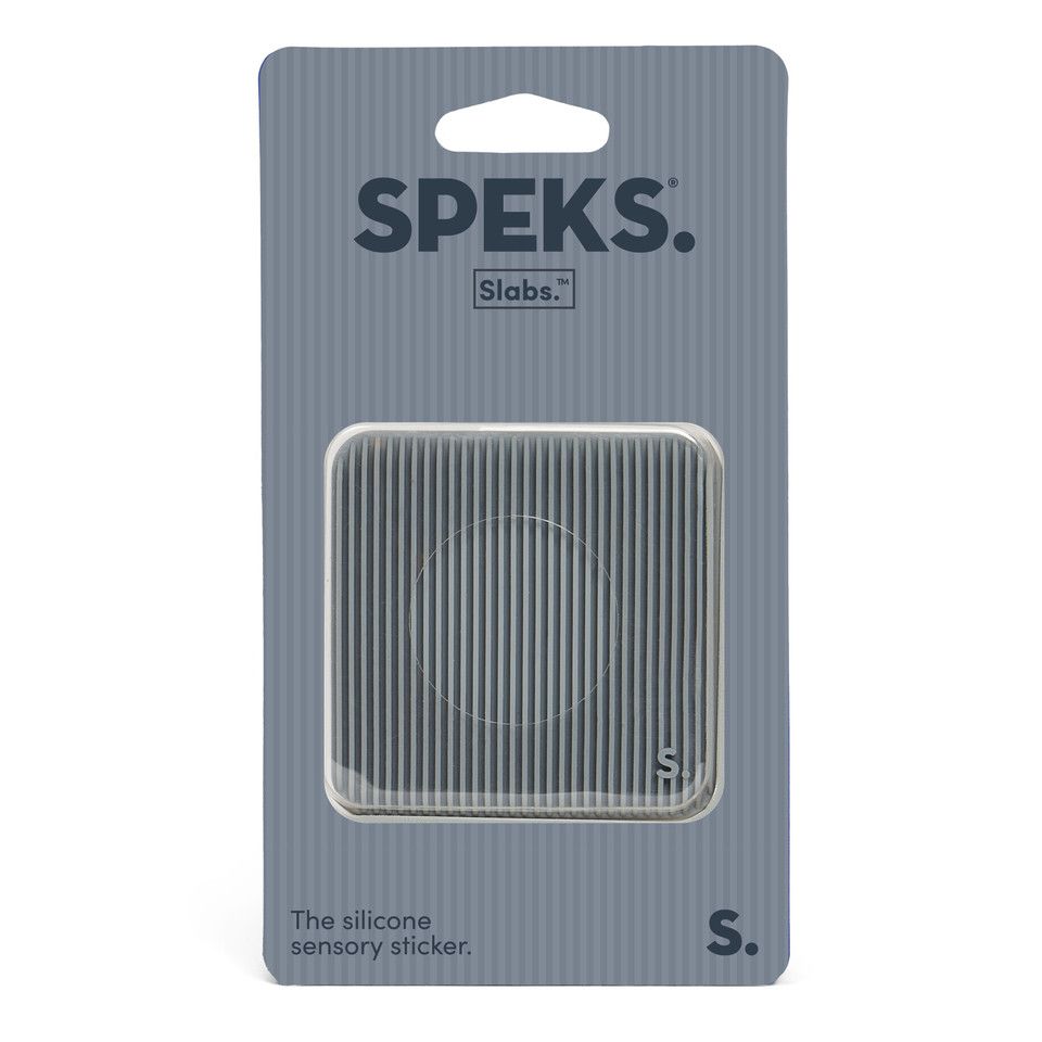 Speks Slabs - Square Groove, Slate