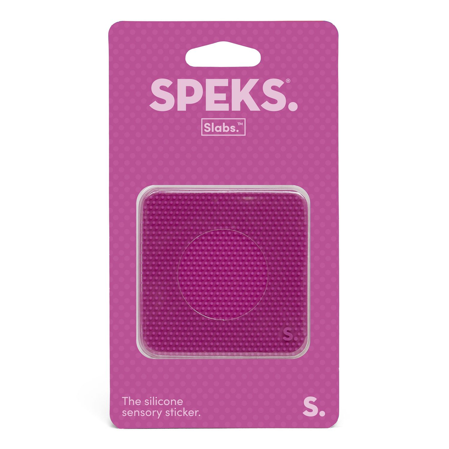 Speks Slabs - Square Static, Magenta
