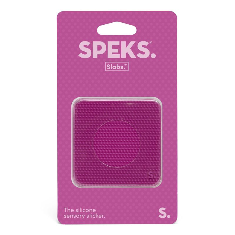 Speks Slabs - Square Static, Magenta