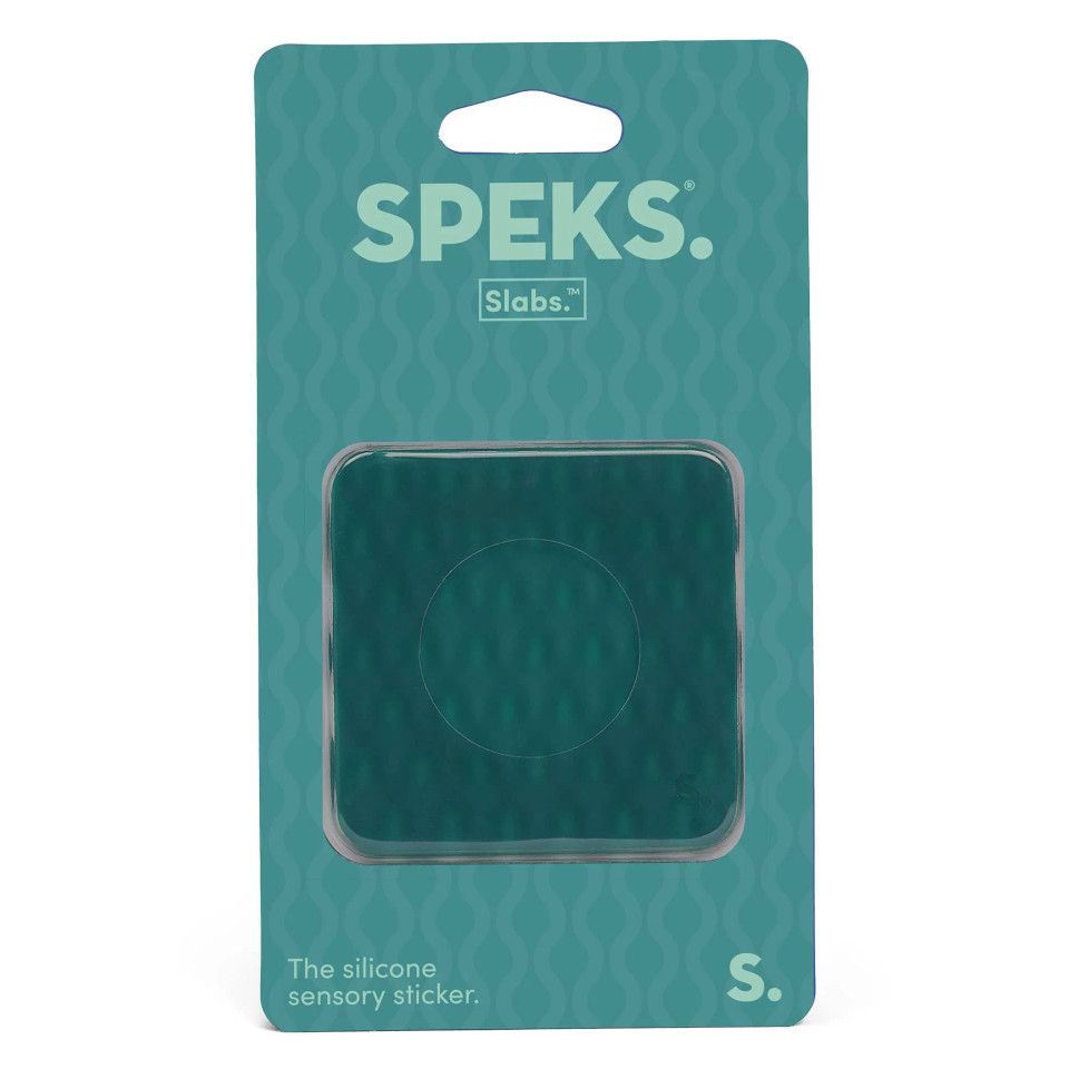 Speks Slabs - Square Mesh, Deep Teal