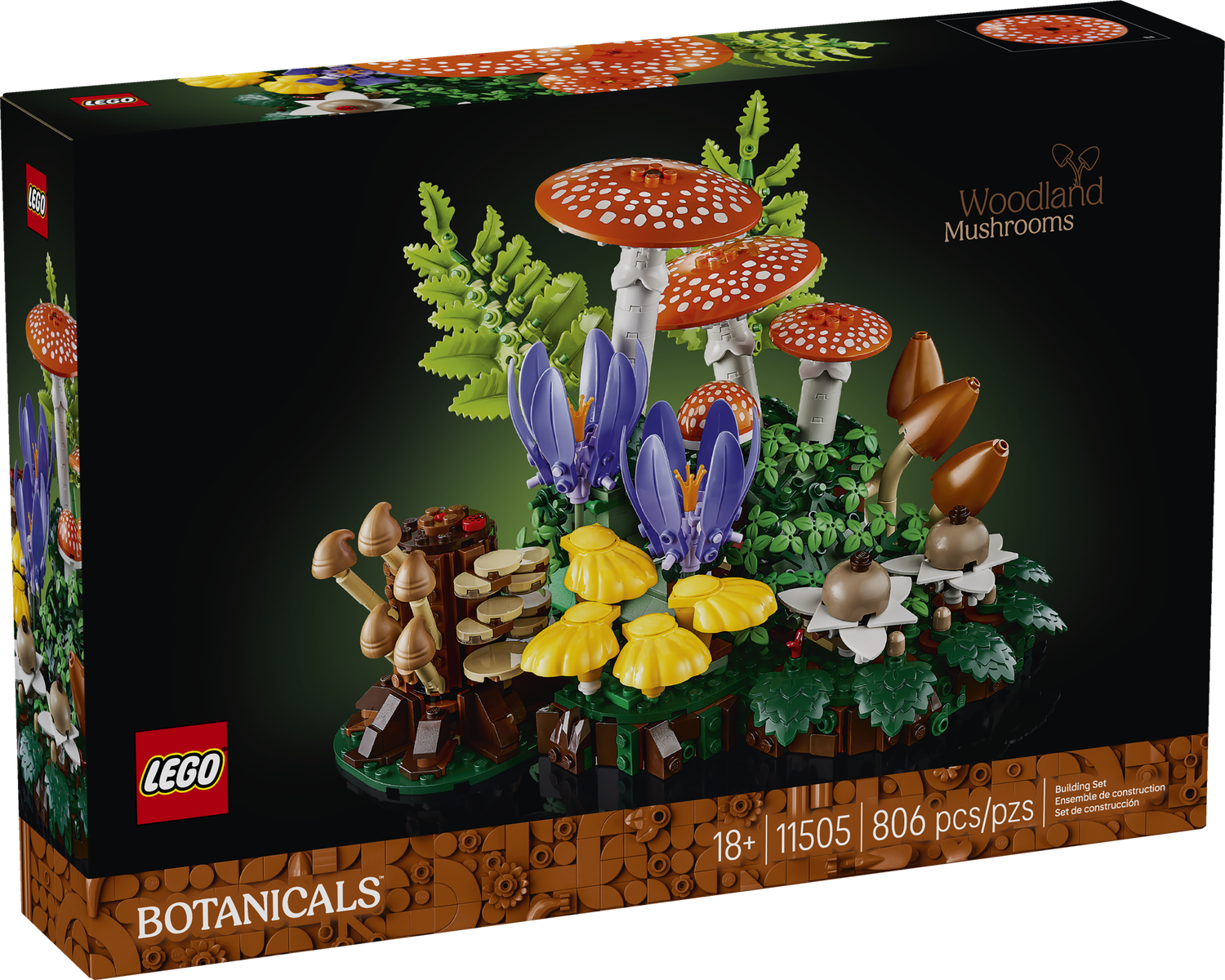 LEGO® BOTANICALS - Woodland Mushrooms