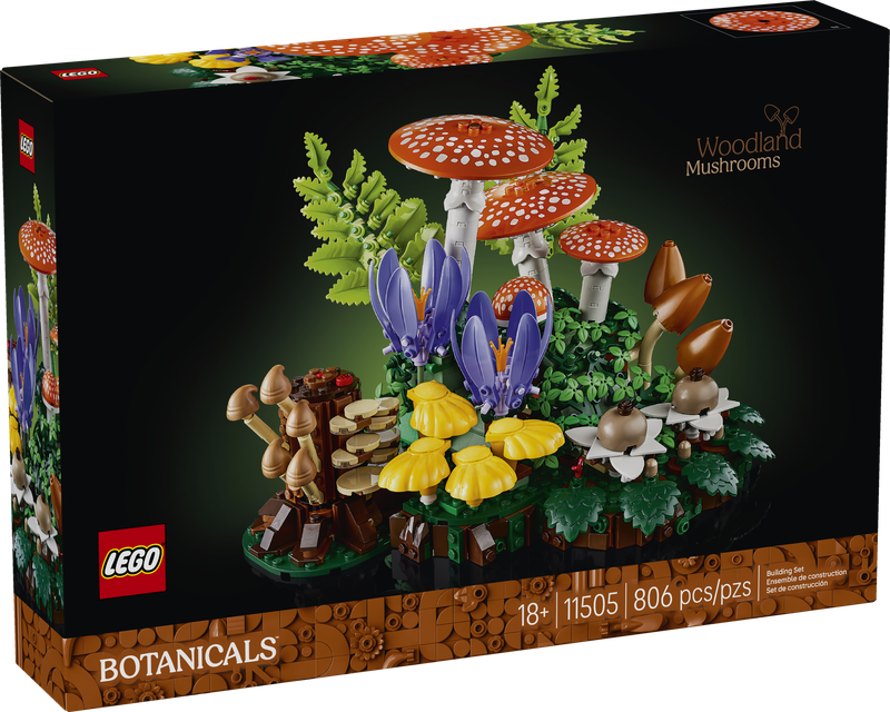 LEGO® BOTANICALS - Woodland Mushrooms