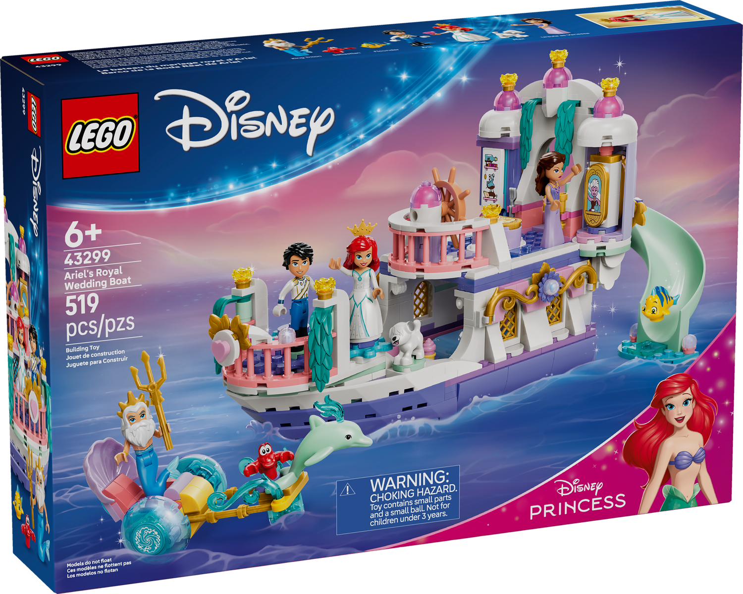LEGO® DISNEY - Ariel's Royal Wedding Boat