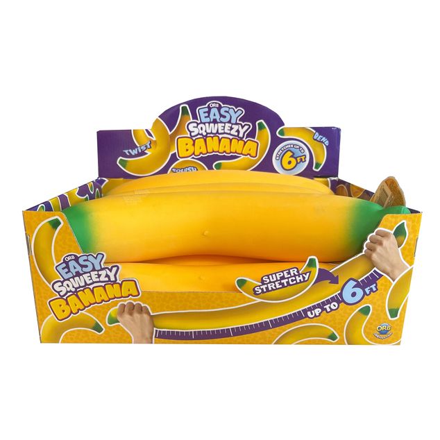 Easy Sqweezy Stretchy - Banana, Jumbo