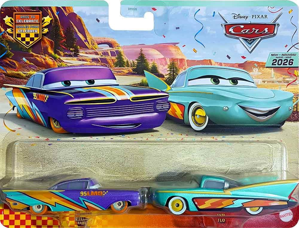 Pixar Cars - 2pk: Race to Celebrate Ramone &amp; Flo