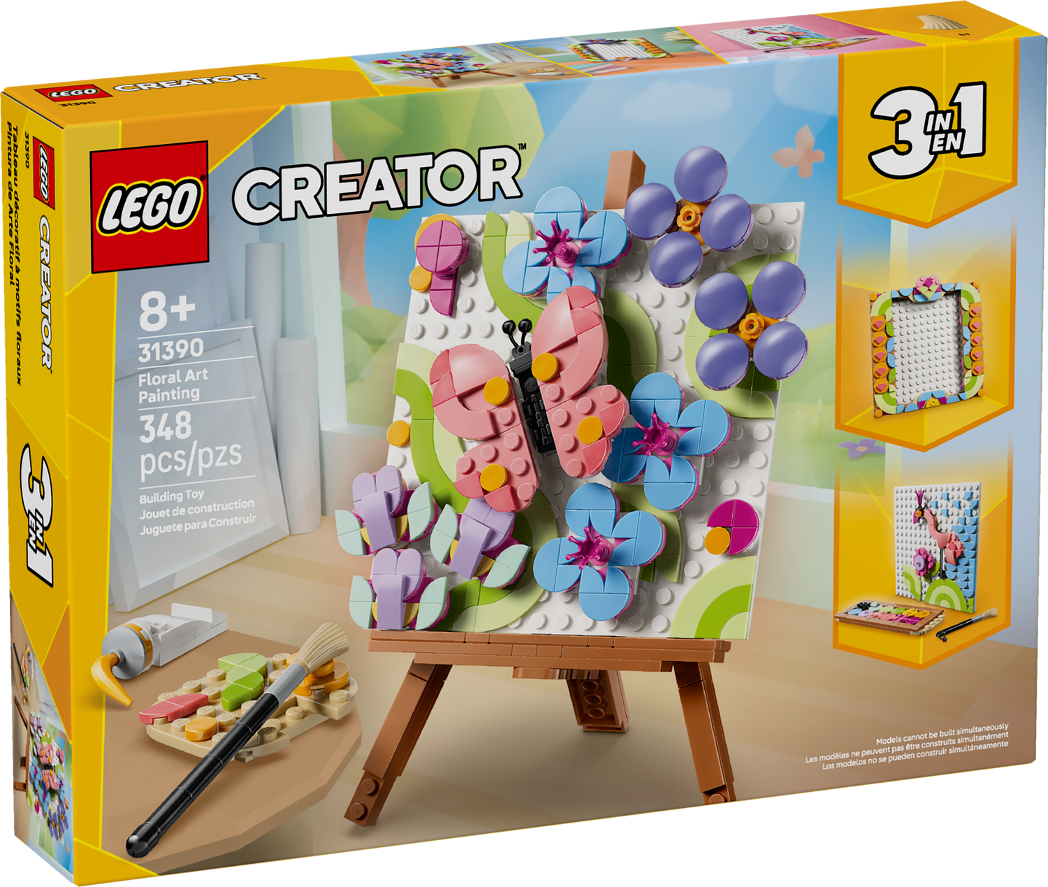LEGO® CREATOR - Floral Art Decor Painting