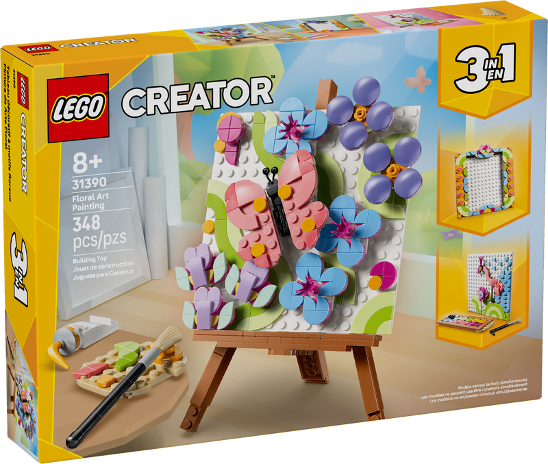 LEGO® CREATOR - Floral Art Decor Painting