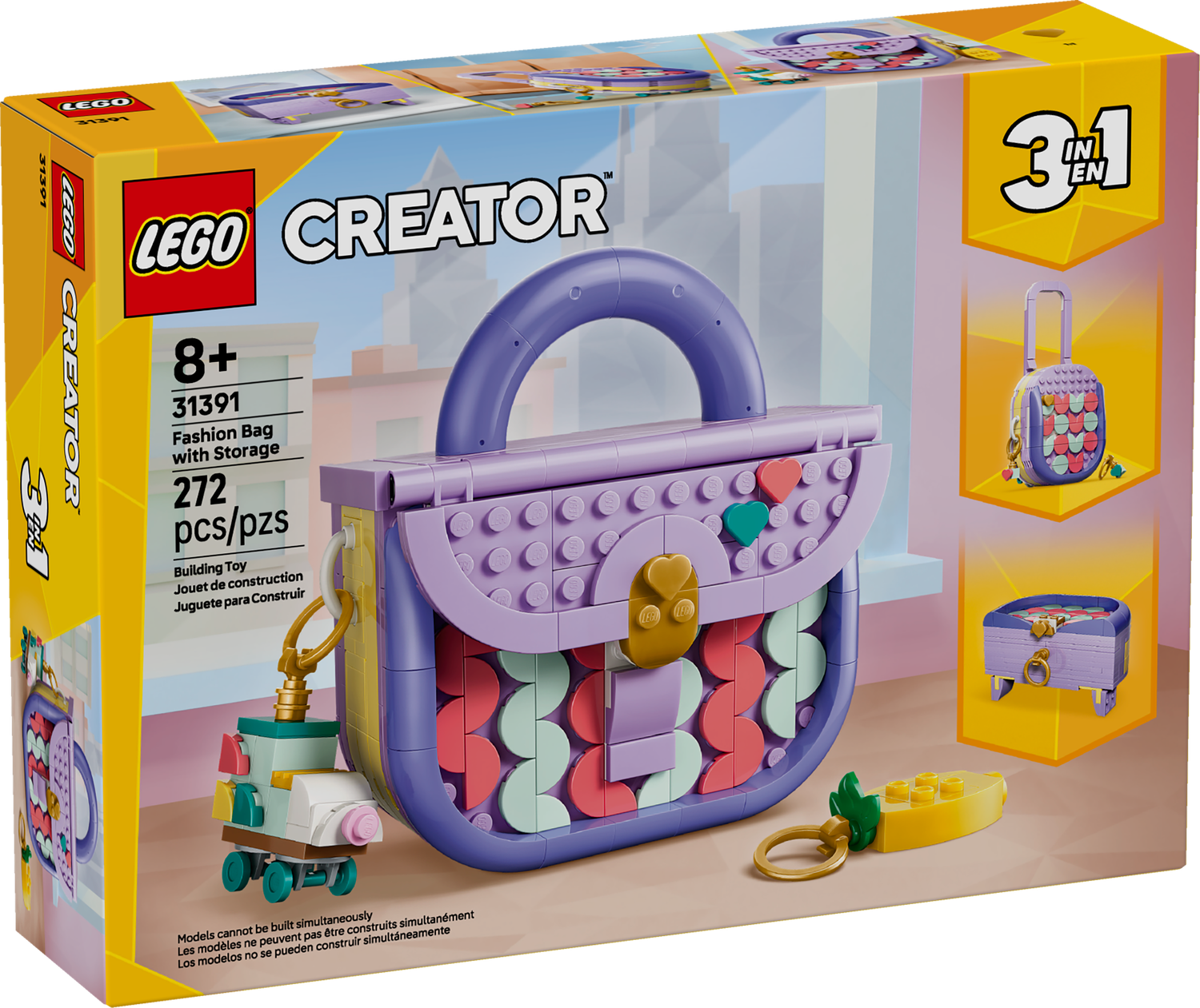 LEGO® CREATOR - Art Fashion Bag with Storage