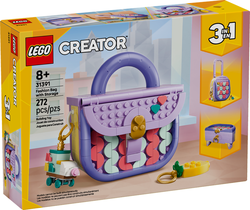 LEGO® CREATOR - Art Fashion Bag with Storage