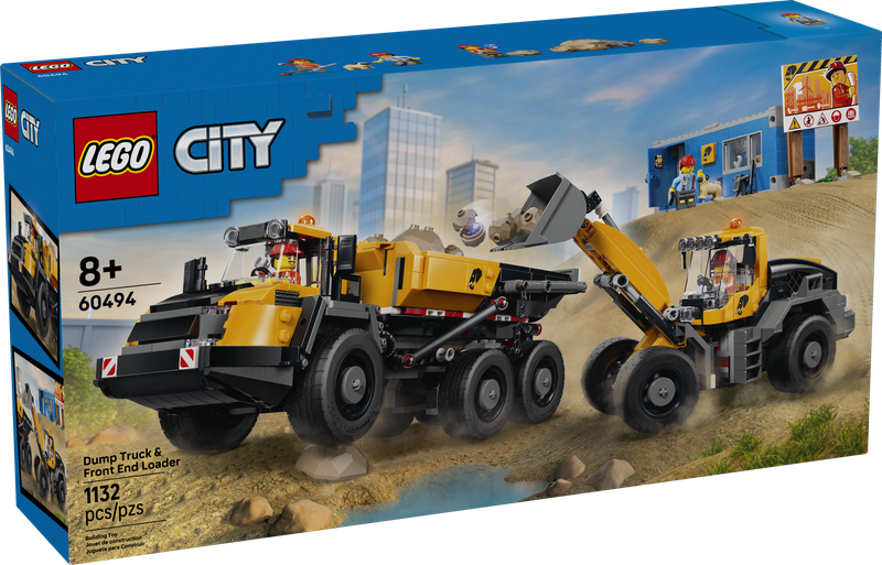LEGO® CITY - Dump Truck &amp; Front End Loader
