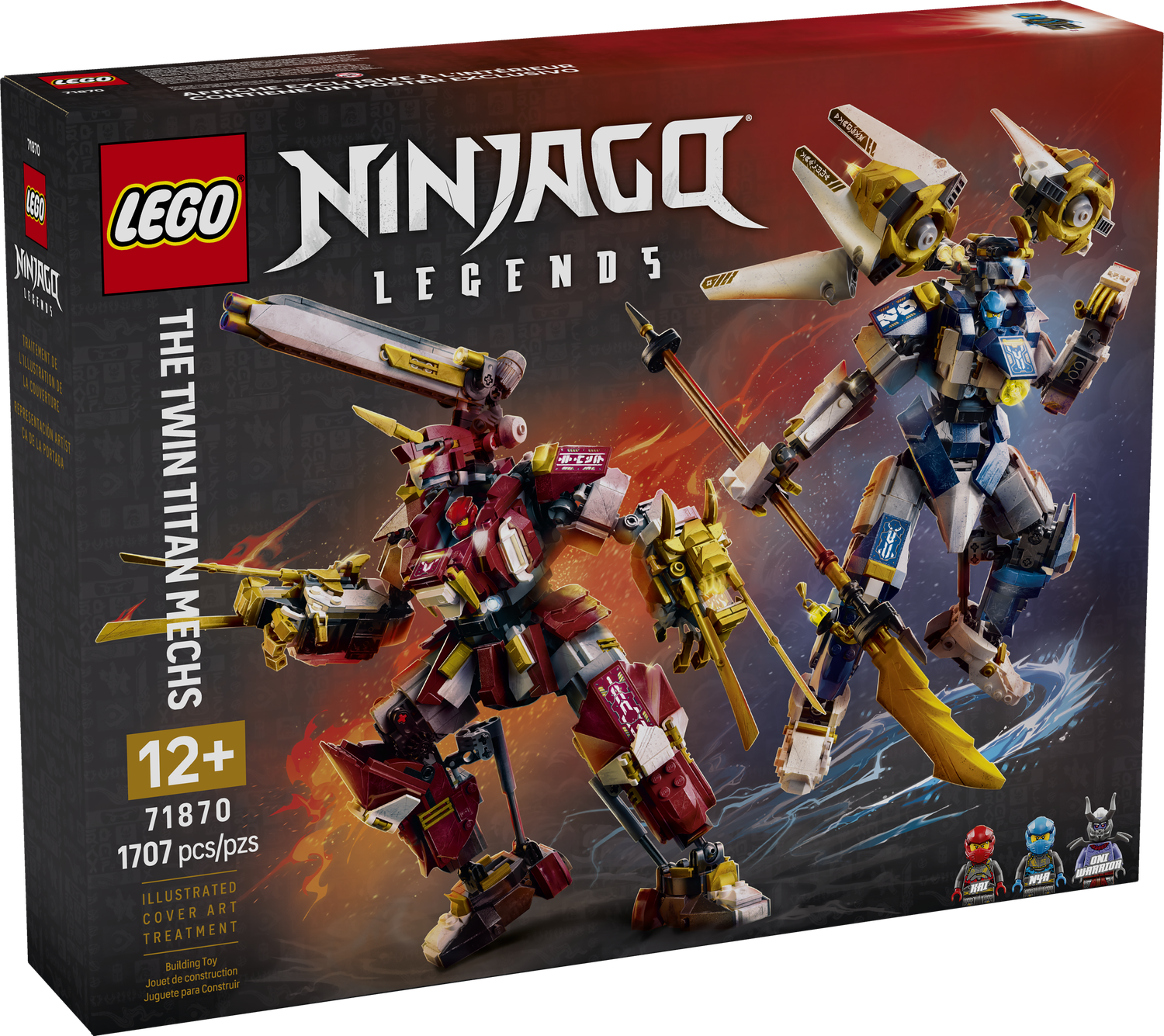LEGO® NINJAGO - The Twin Titan Mechs